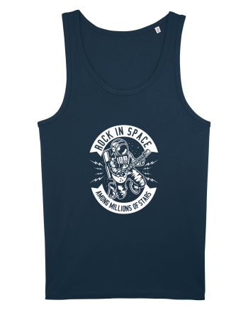 Rock in Space White Navy