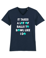 BOWLING Tricou mânecă scurtă guler V Bărbat Presenter