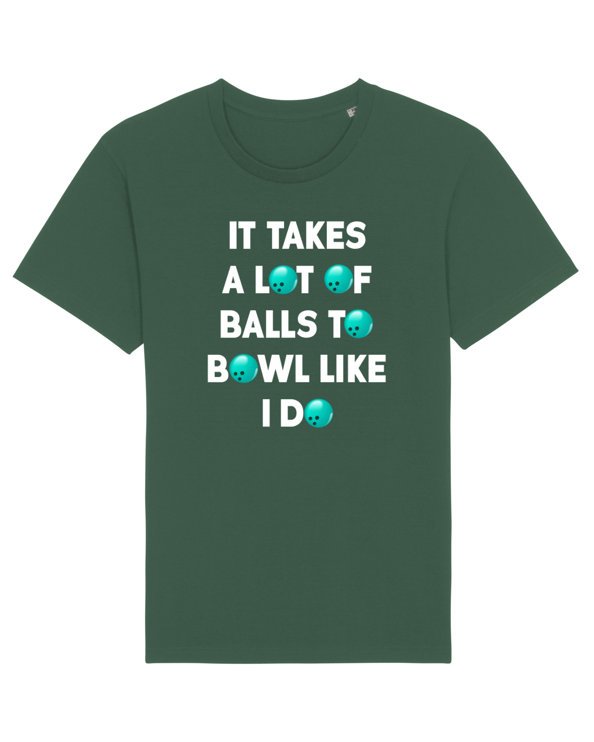 Tricou mânecă scurtă Unisex Rocker Bottle Green