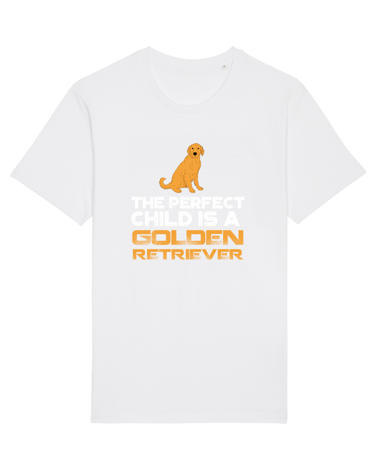 Tricou mânecă scurtă Unisex Rocker White