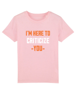 CRITICA Tricou mânecă scurtă  Copii Mini Creator