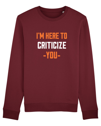 CRITICA Burgundy