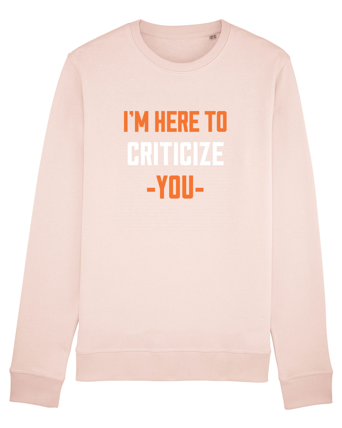 Bluză mânecă lungă Unisex Rise Candy Pink
