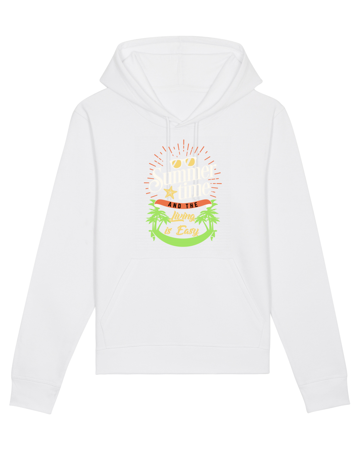 Hanorac Unisex Drummer White