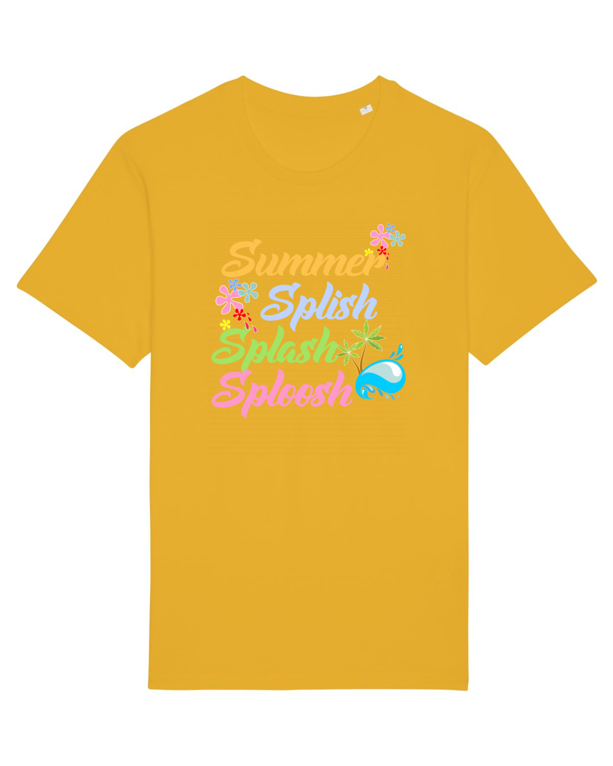 Tricou mânecă scurtă Unisex Rocker Spectra Yellow