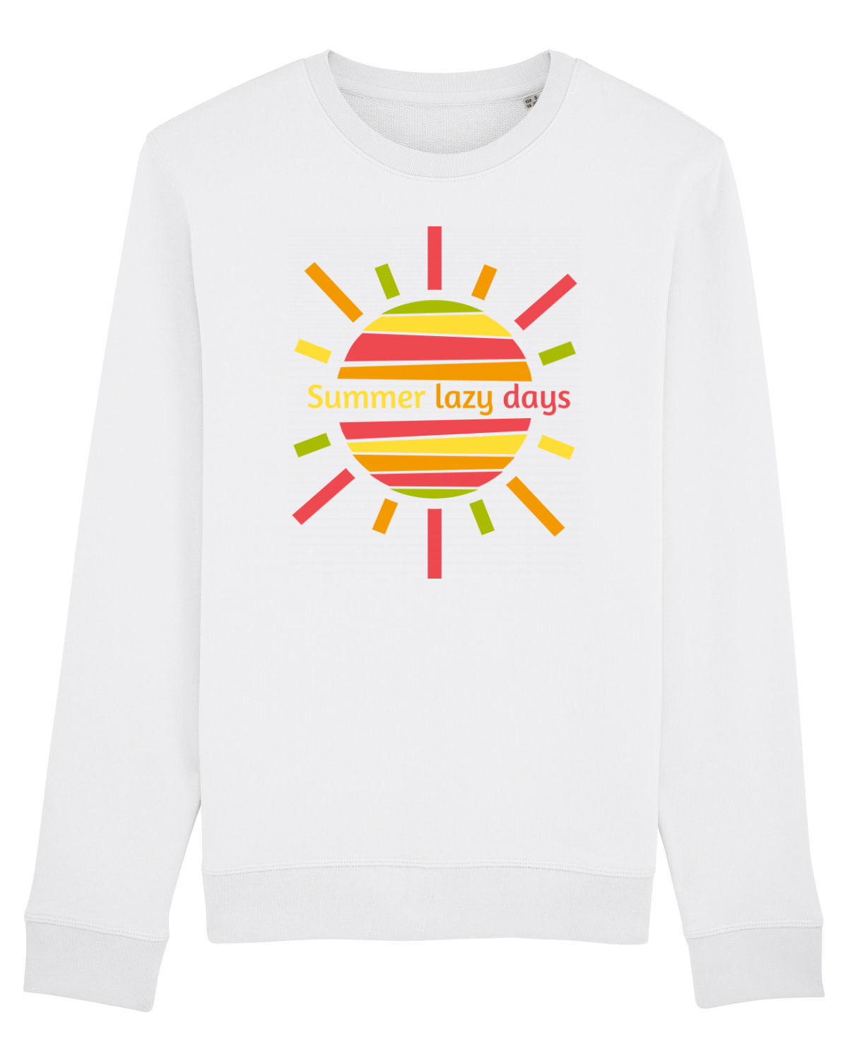 Bluză mânecă lungă Unisex Rise White