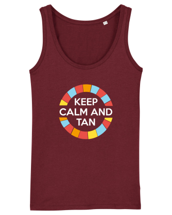 TAN Burgundy