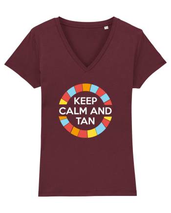 TAN Burgundy