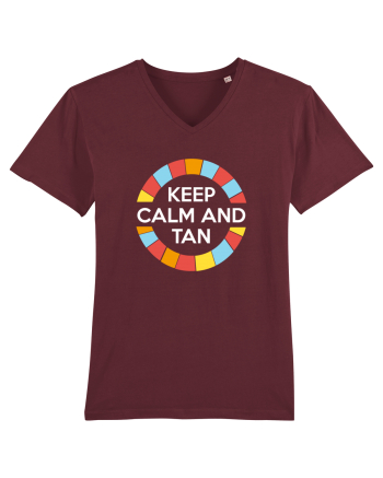 TAN Burgundy