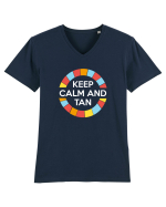 TAN Tricou mânecă scurtă guler V Bărbat Presenter