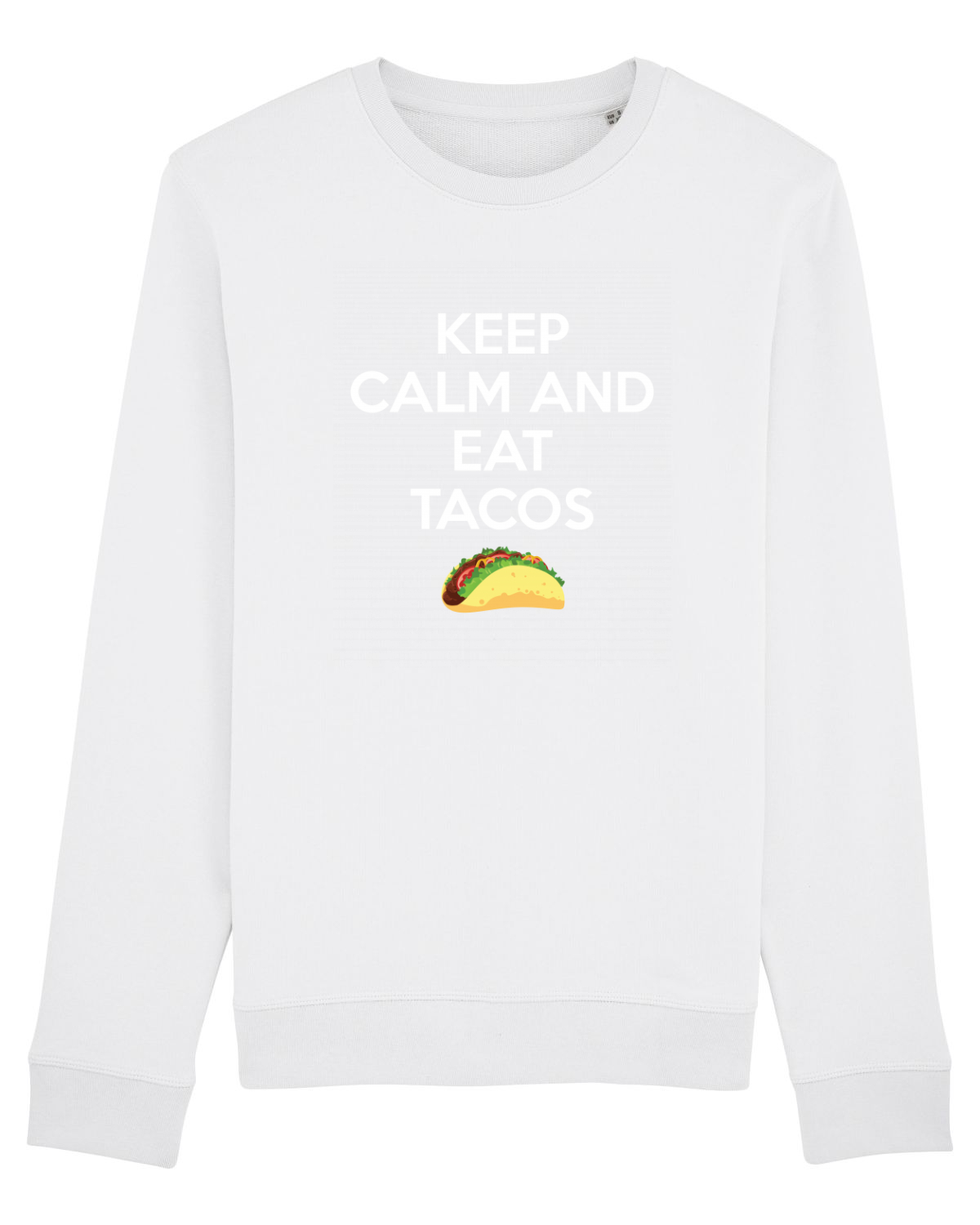 Bluză mânecă lungă Unisex Rise White