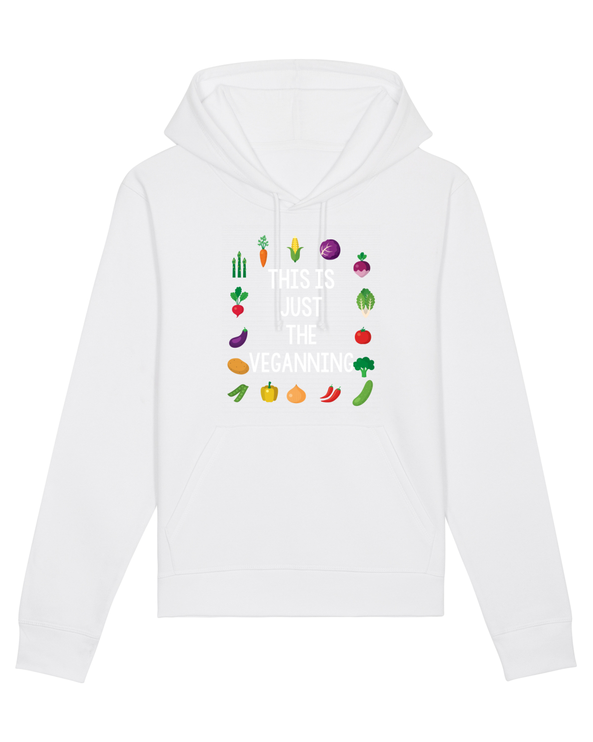 Hanorac Unisex Drummer White