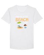 SUMMER Tricou mânecă scurtă guler larg Bărbat Skater