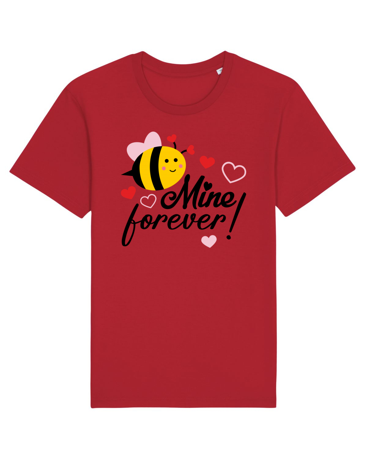 Tricou mânecă scurtă Unisex Rocker Red
