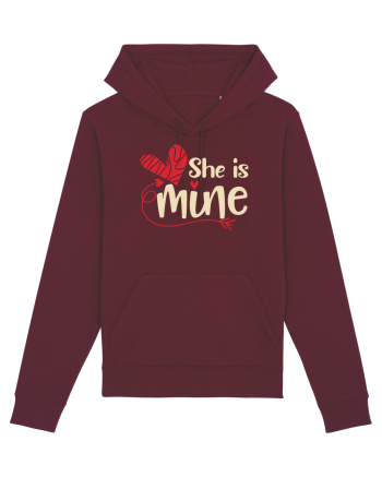She is mine Burgundy