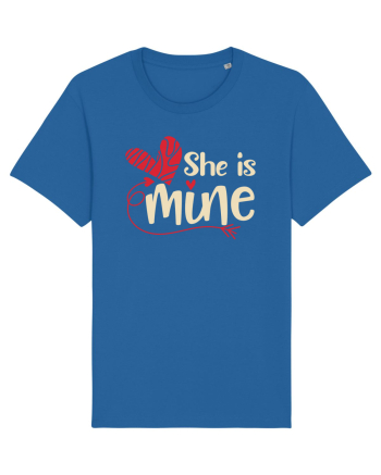 She is mine Royal Blue