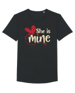She is mine Tricou mânecă scurtă guler larg Bărbat Skater
