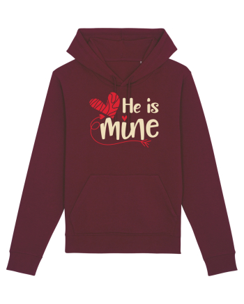 He is mine Burgundy