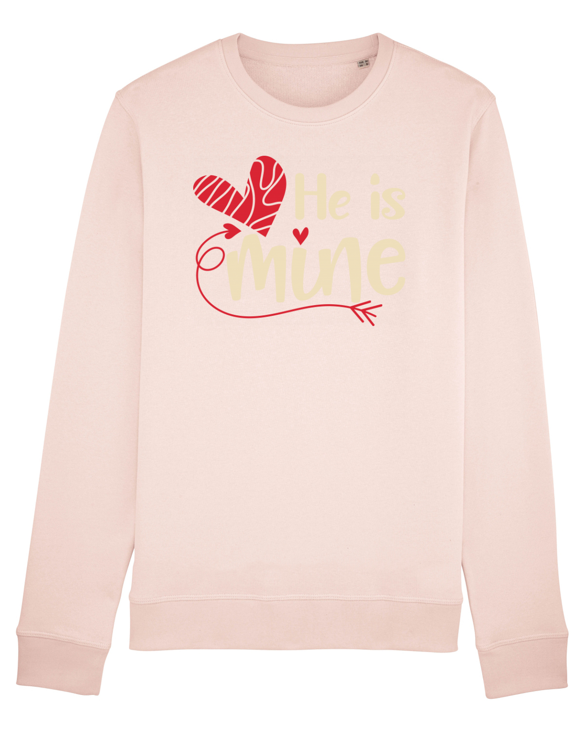 Bluză mânecă lungă Unisex Rise Candy Pink
