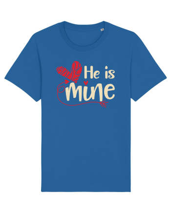 He is mine Royal Blue