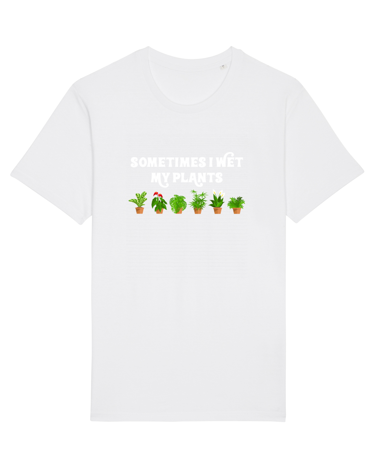 Tricou mânecă scurtă Unisex Rocker White