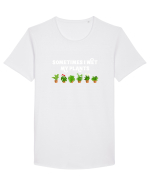 PLANTS Tricou mânecă scurtă guler larg Bărbat Skater