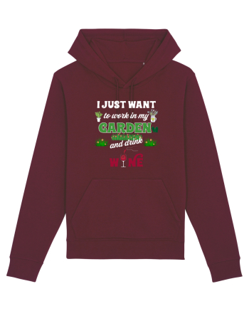 GARDENING Burgundy
