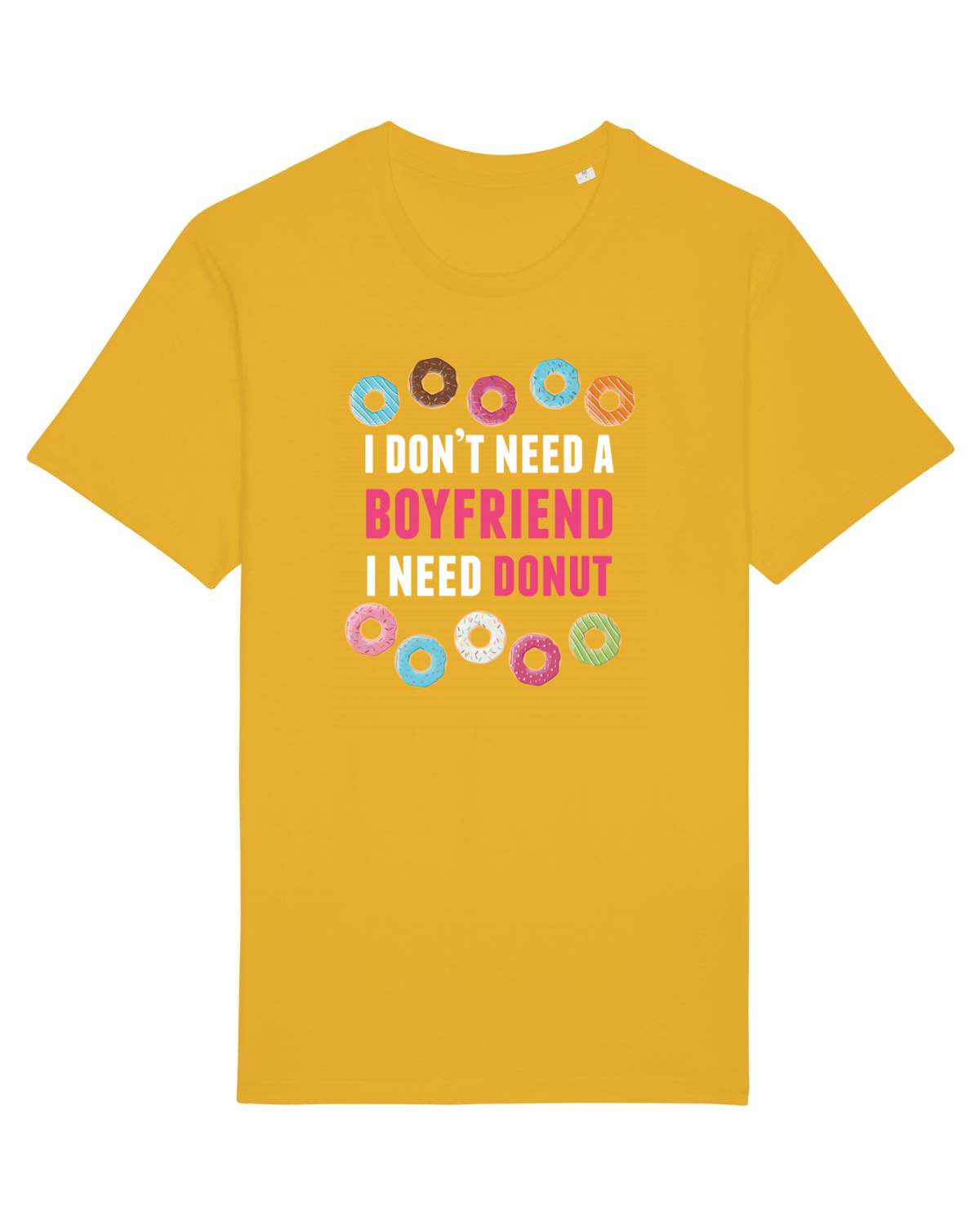 Tricou mânecă scurtă Unisex Rocker Spectra Yellow