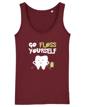 FLOSS TEETH Burgundy