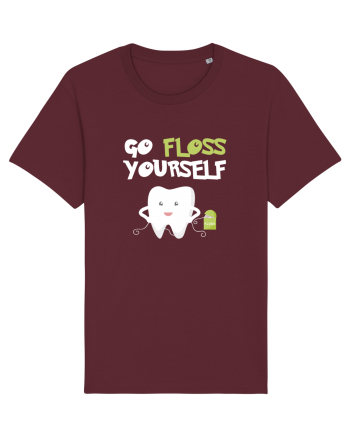 FLOSS TEETH Burgundy