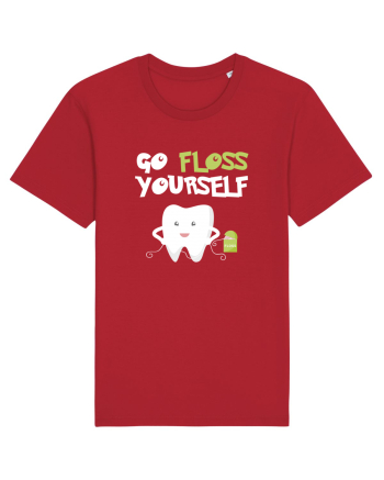 FLOSS TEETH Red