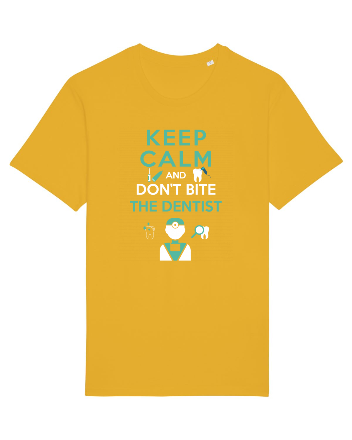 Tricou mânecă scurtă Unisex Rocker Spectra Yellow