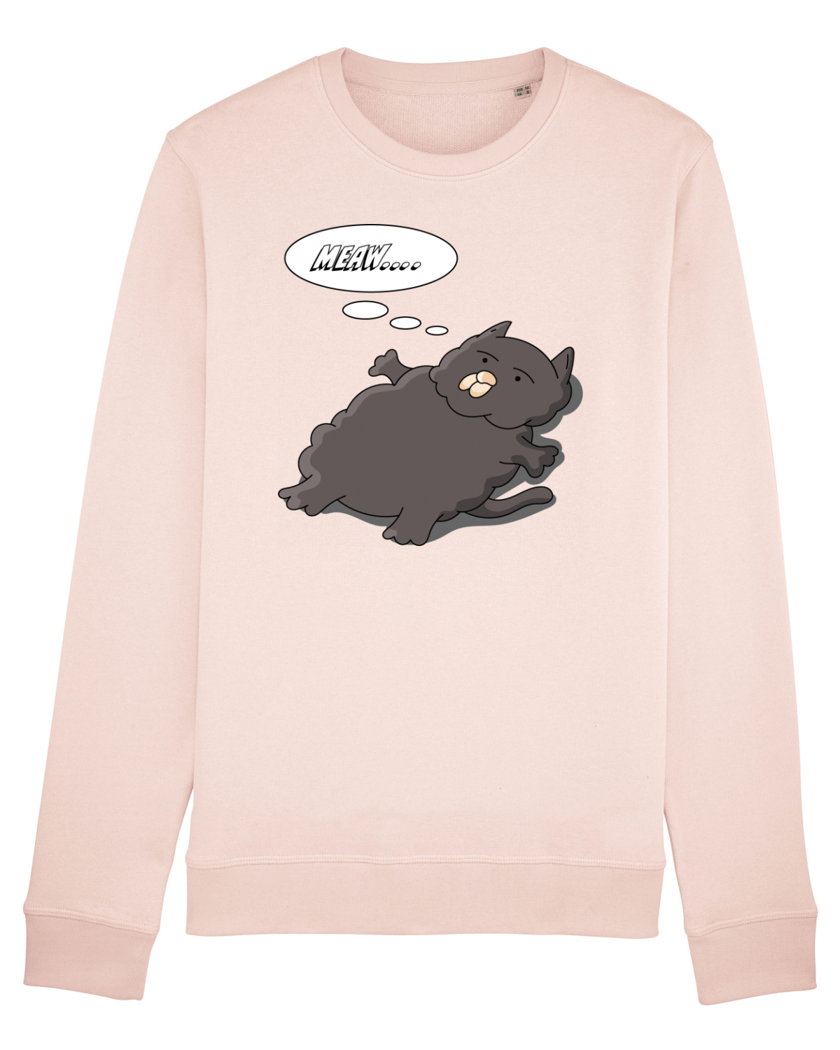 Bluză mânecă lungă Unisex Rise Candy Pink