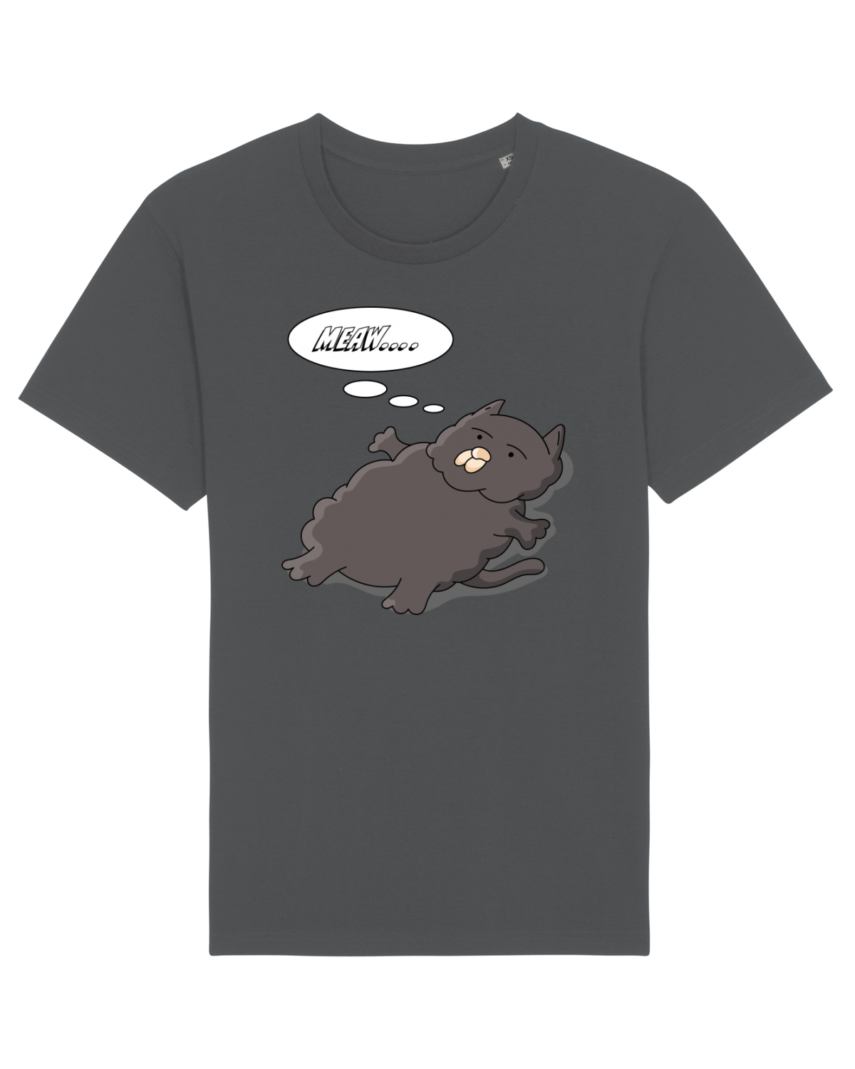 Tricou mânecă scurtă Unisex Rocker Anthracite