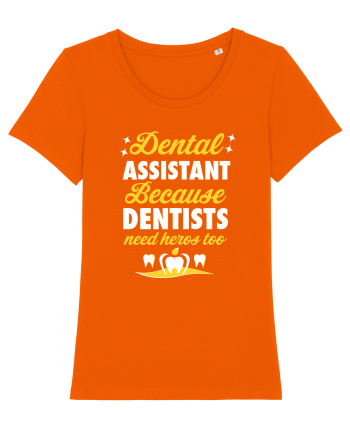 DENTAL ASSISTANT Bright Orange