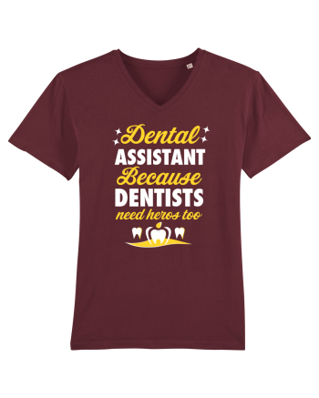 DENTAL ASSISTANT Burgundy