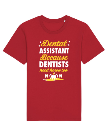 DENTAL ASSISTANT Red