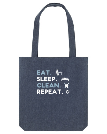 EAT SLEEP CLEAN Midnight Blue