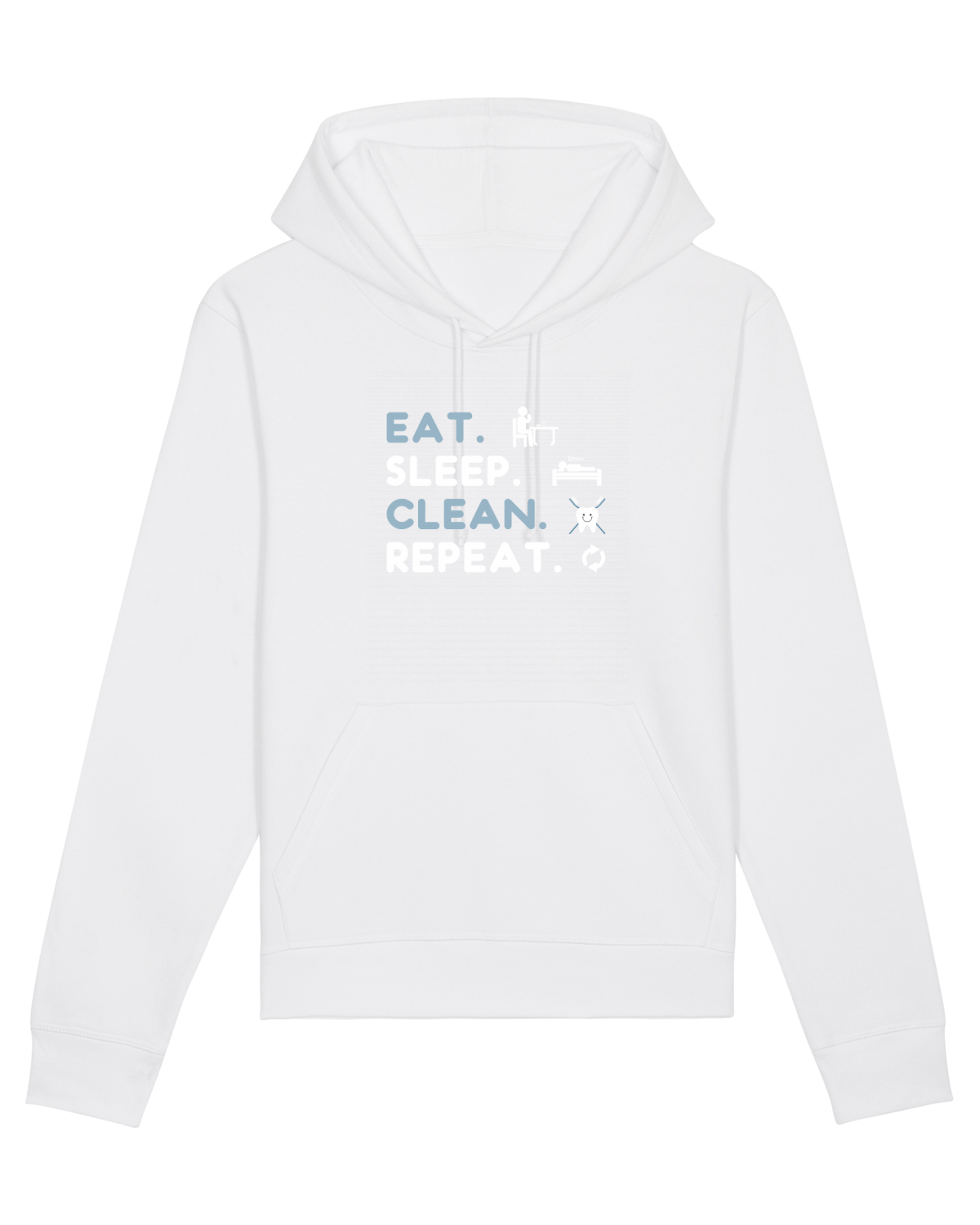 Hanorac Unisex Drummer White