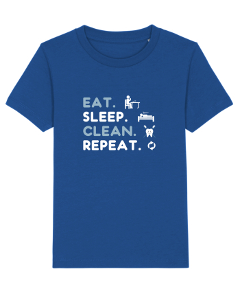 EAT SLEEP CLEAN Majorelle Blue