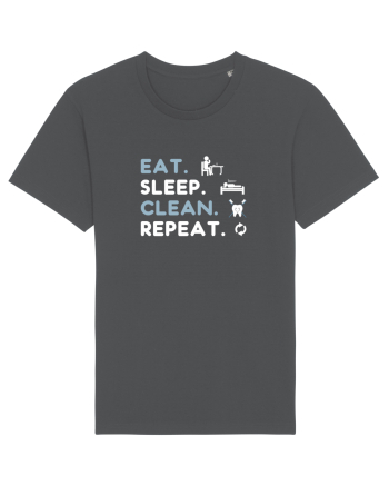 EAT SLEEP CLEAN Anthracite