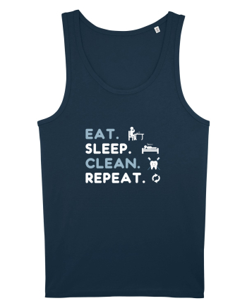 EAT SLEEP CLEAN Navy