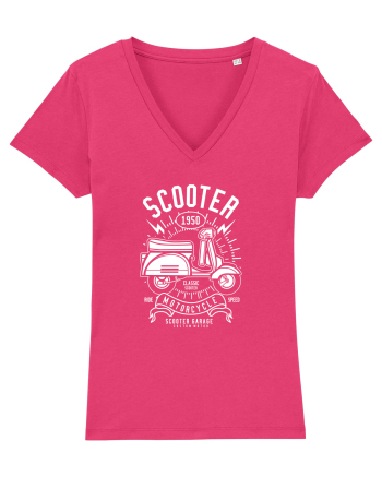 Scooter Classice Side White Raspberry