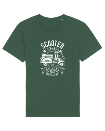 Scooter Classice Side White Bottle Green