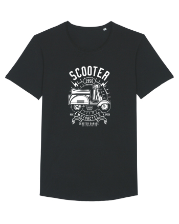 Scooter Classice Side White Black
