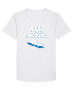 KAYAKYNG Tricou mânecă scurtă guler larg Bărbat Skater