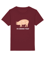 Porc Tricou mânecă scurtă  Copii Mini Creator