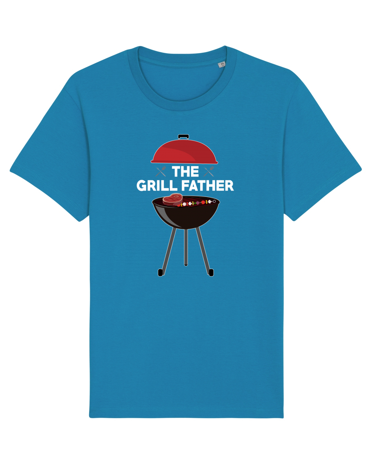 Tricou mânecă scurtă Unisex Rocker Azur