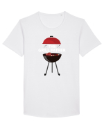 GRILL FATHER Tricou mânecă scurtă guler larg Bărbat Skater