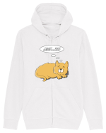 Pisica somnorasă Meaw... zzz Hanorac cu fermoar Unisex Connector